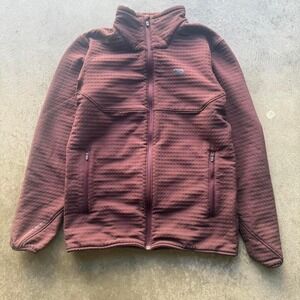 Early 2000s Outdoor Research Fleece Lined Waffle Zip Up Jacket Outdoors